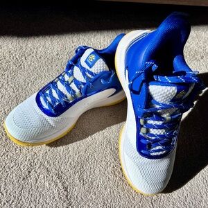 Under Armour Curry 3Z6 Basketball Shoes – White/Blue/Yellow